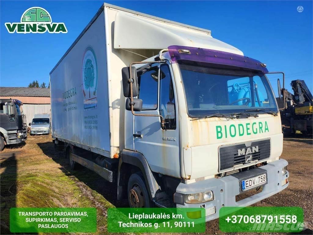 MAN LE 160 C Camiones caja cerrada