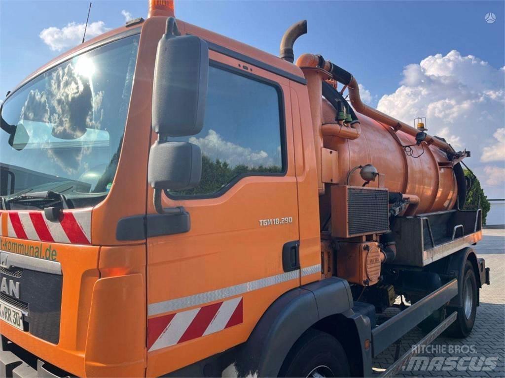 MAN TGM 18.290 Camiones aspiradores/combi