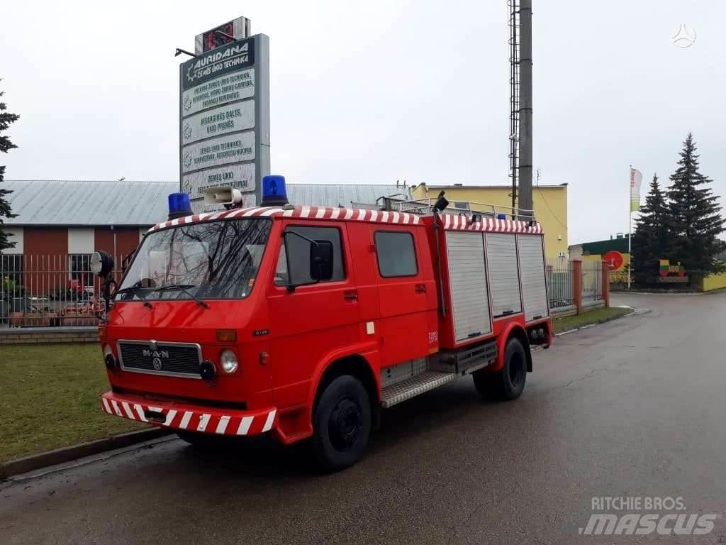 MAN VW 9136 Camiones de Bomberos