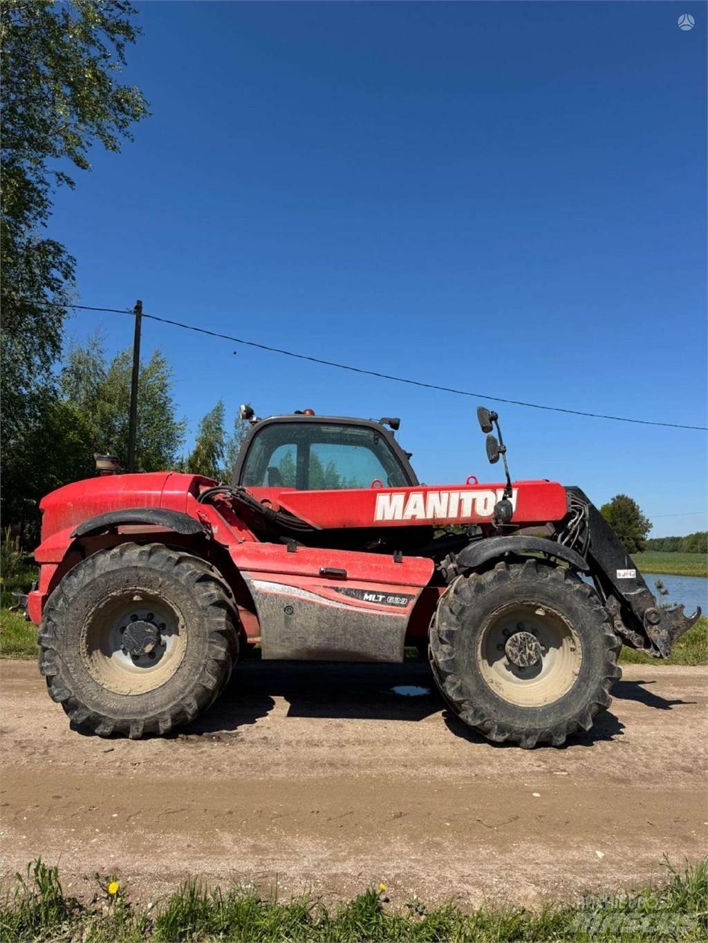 Manitou MLT629 Palas cargadoras frontales