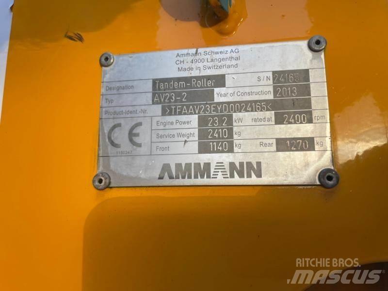 Ammann AV 23 Compactadores de suelo