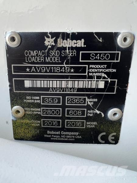 Bobcat S 450 Palas cargadoras