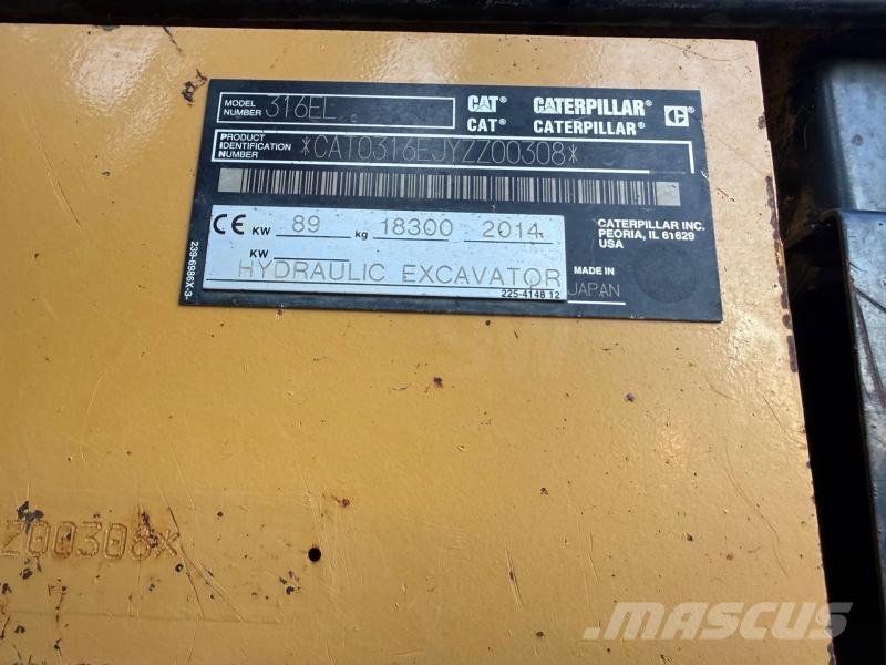 CAT 316E Excavadoras de cadenas
