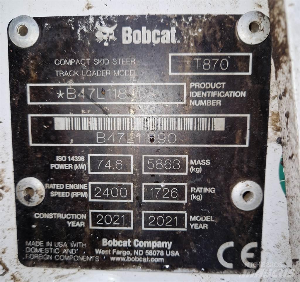 Bobcat T870 Minicargadoras