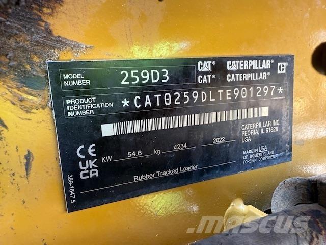 CAT 259D3 Minicargadoras