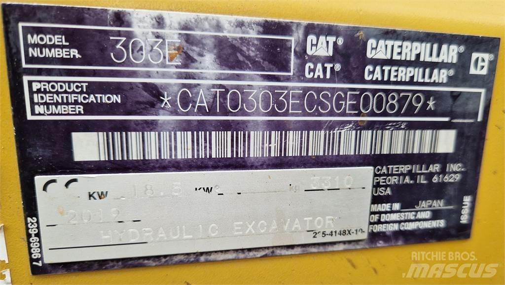 CAT 303E Mini excavadoras < 7t