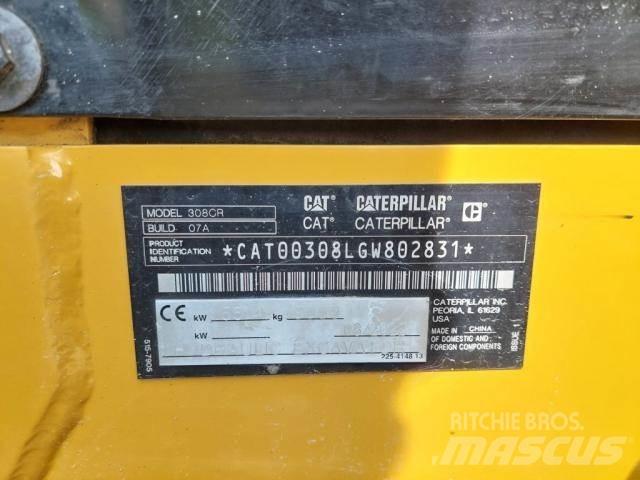 CAT 308 Mini excavadoras < 7t