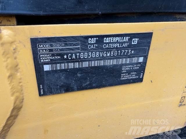 CAT 308 Mini excavadoras < 7t