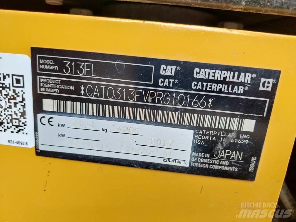 CAT 313FL Excavadoras de cadenas