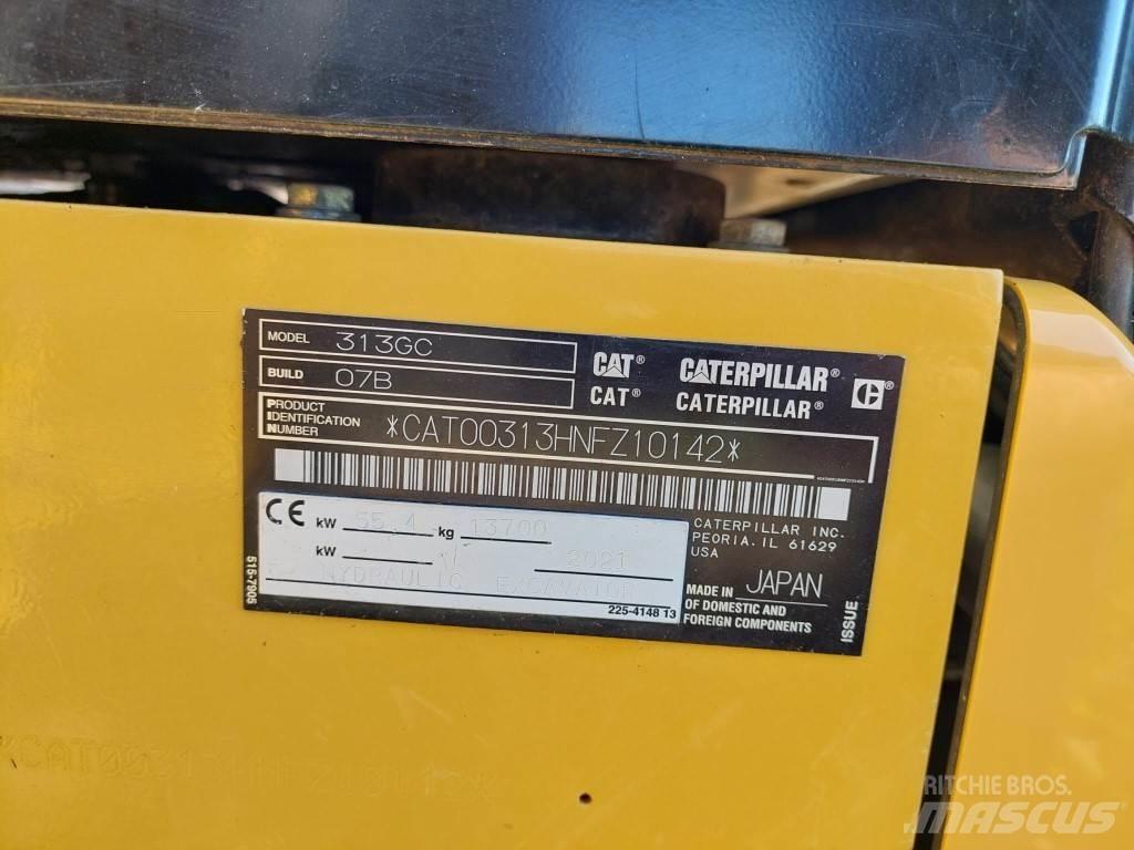 CAT 313GC Excavadoras de cadenas