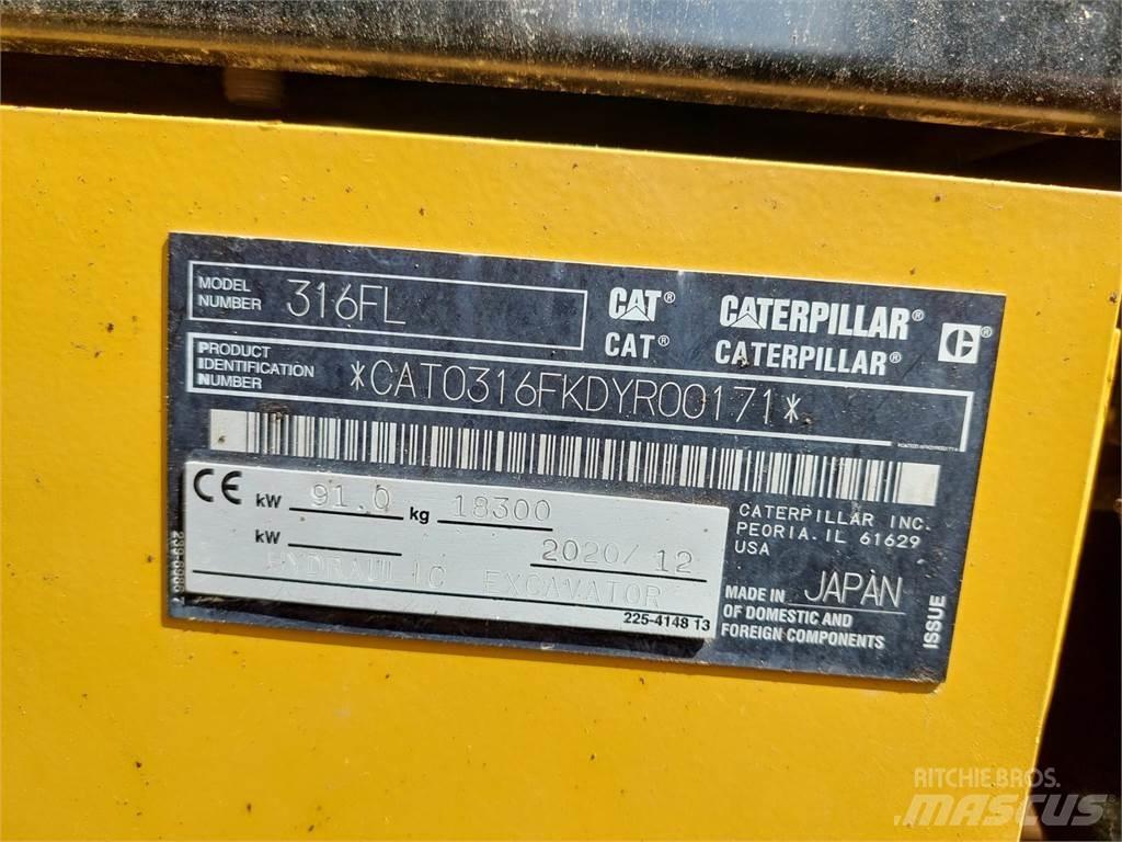 CAT 316FL Excavadoras de cadenas