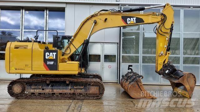 CAT 318F CW30s Excavadoras de cadenas
