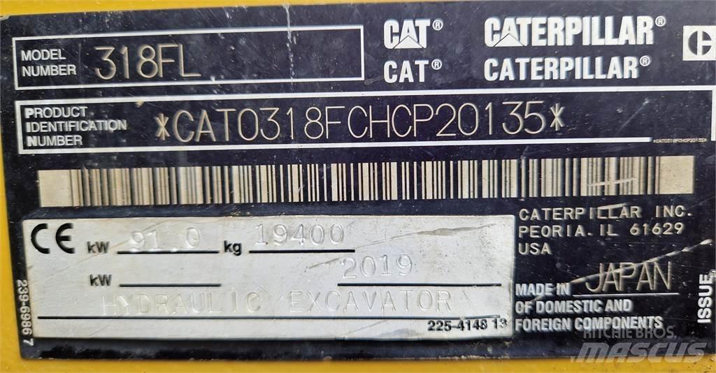 CAT 318FL Excavadoras de cadenas