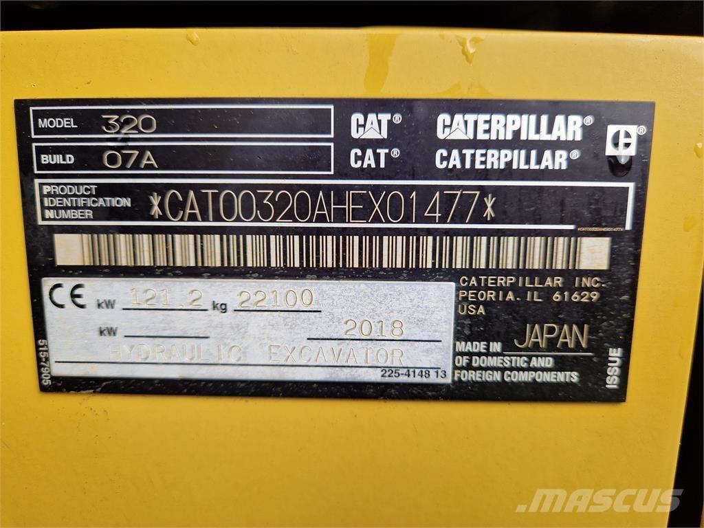 CAT 320 Excavadoras de cadenas