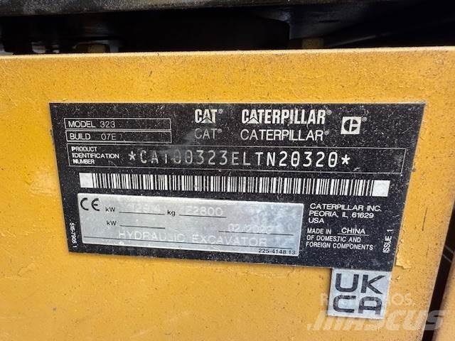 CAT 323-07 Excavadoras de cadenas
