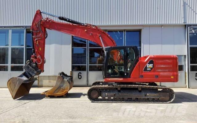CAT 323-07 OQ80-6 Excavadoras de cadenas