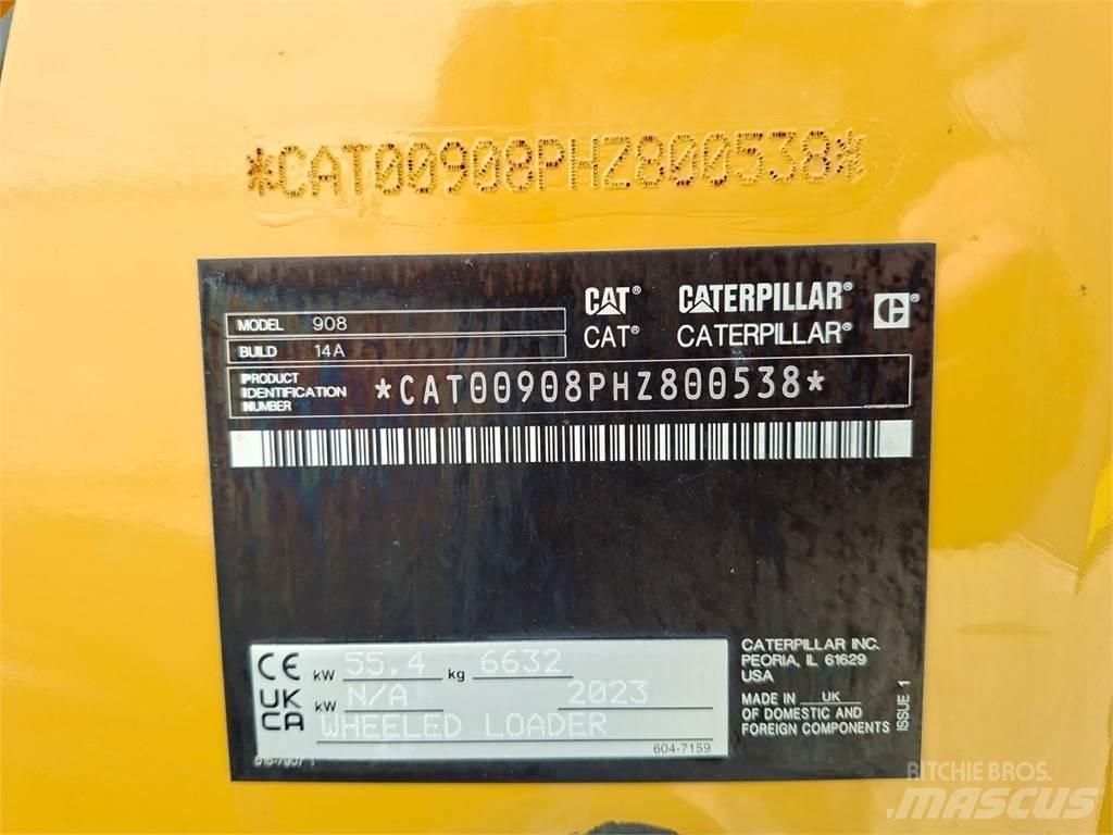 CAT 908 Cargadoras sobre ruedas