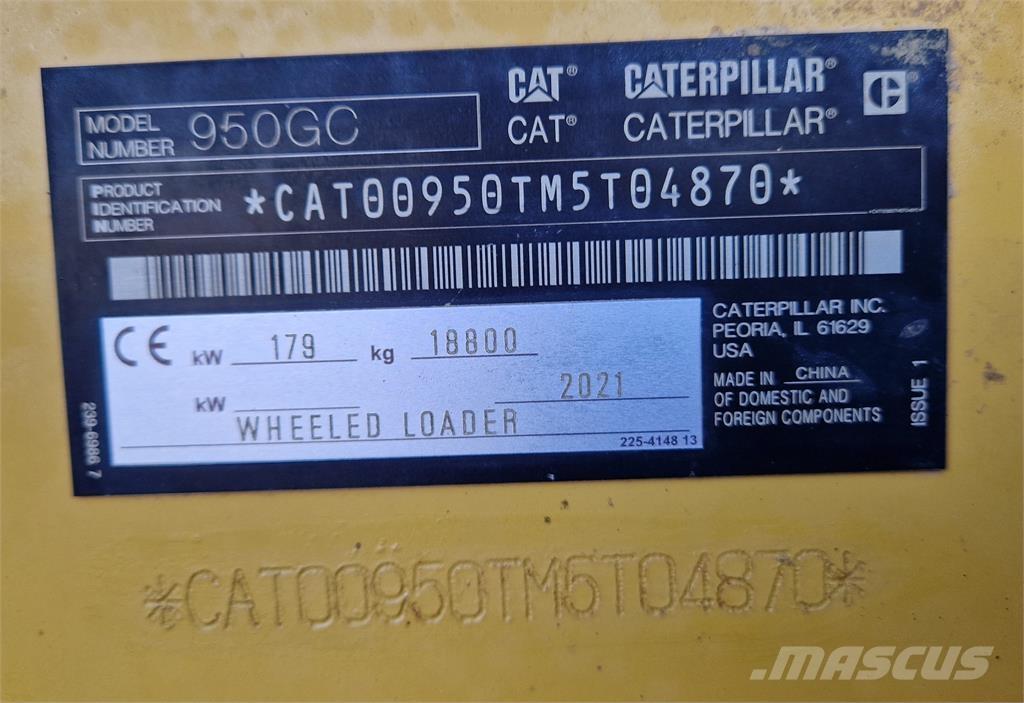 CAT 950GC Cargadoras sobre ruedas