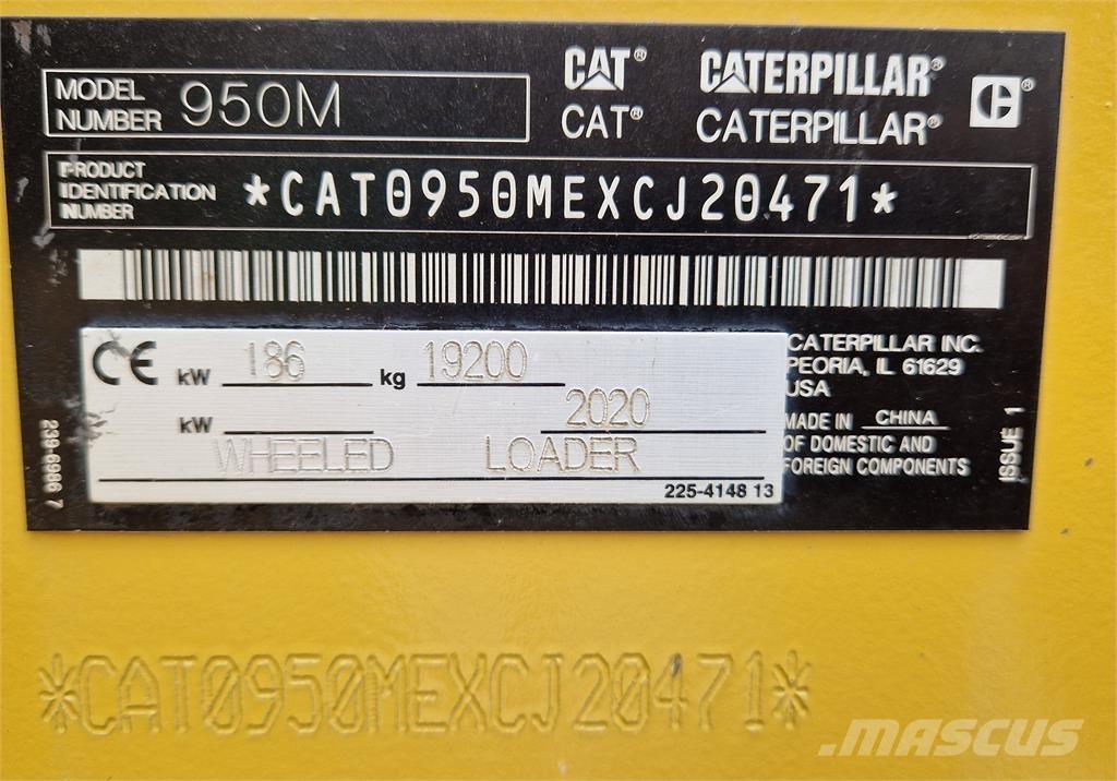 CAT 950M Cargadoras sobre ruedas