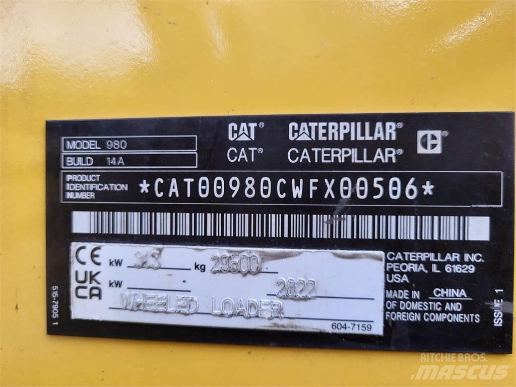 CAT 980 NG Cargadoras sobre ruedas