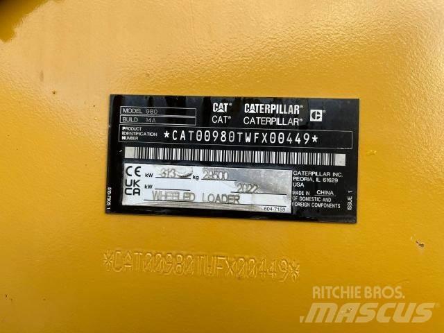 CAT 980 NG Cargadoras sobre ruedas