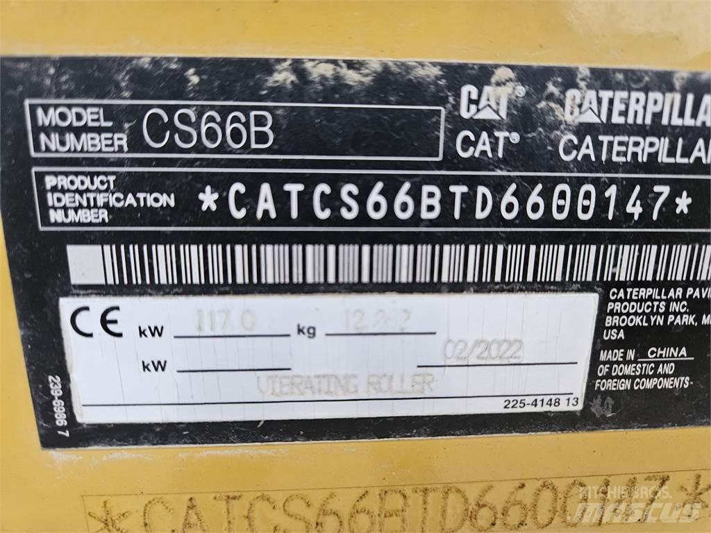 CAT CS66B Rodillos de un solo tambor