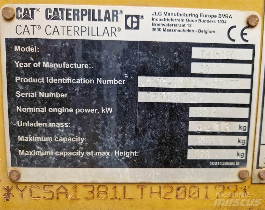 CAT TH3510D Carretillas telescópicas