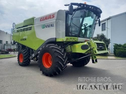 CLAAS Lexion 670 Cosechadoras combinadas