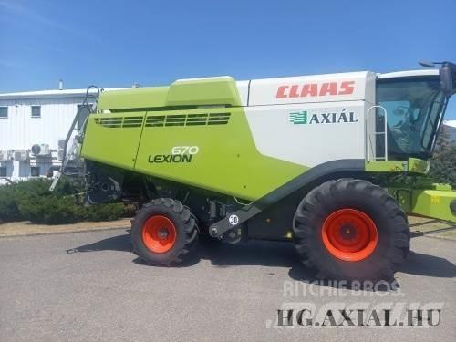 CLAAS Lexion 670 Cosechadoras combinadas