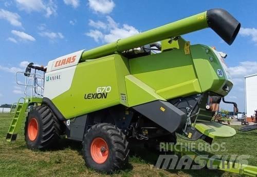 CLAAS Lexion 670 Cosechadoras combinadas