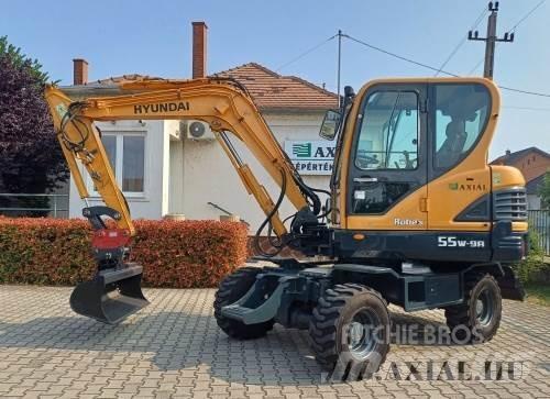 Hyundai R55W-9A Excavadoras de ruedas