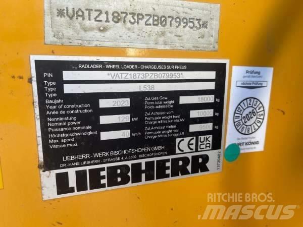 Liebherr L 538 V Cargadoras sobre ruedas