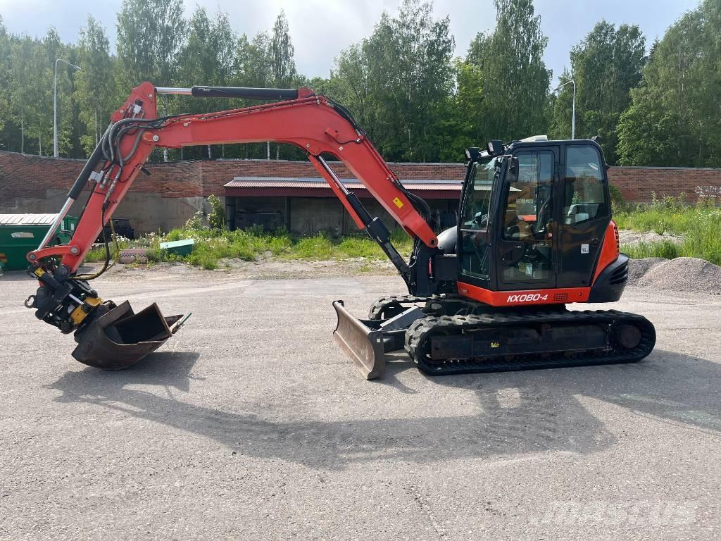 Kubota KX 080-4 Excavadoras 7t - 12t