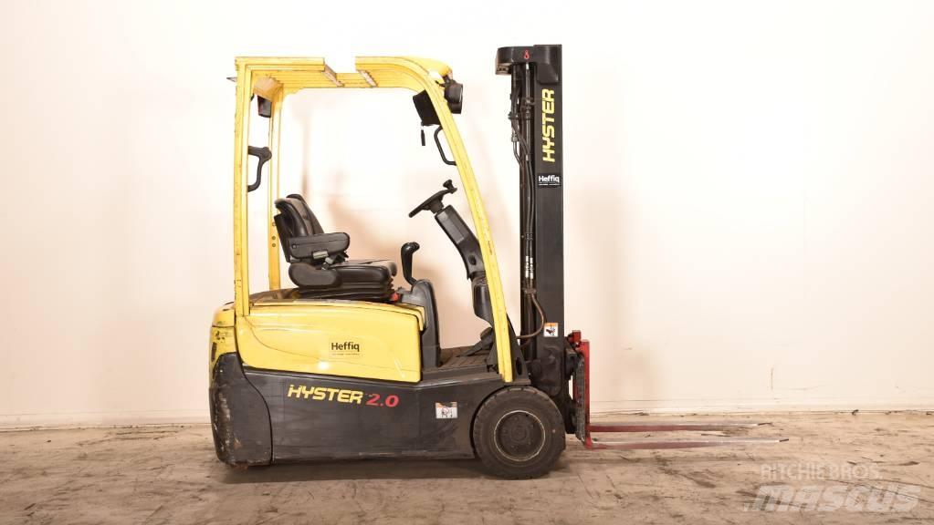 Hyster J2.0XNT Carretillas de horquilla eléctrica