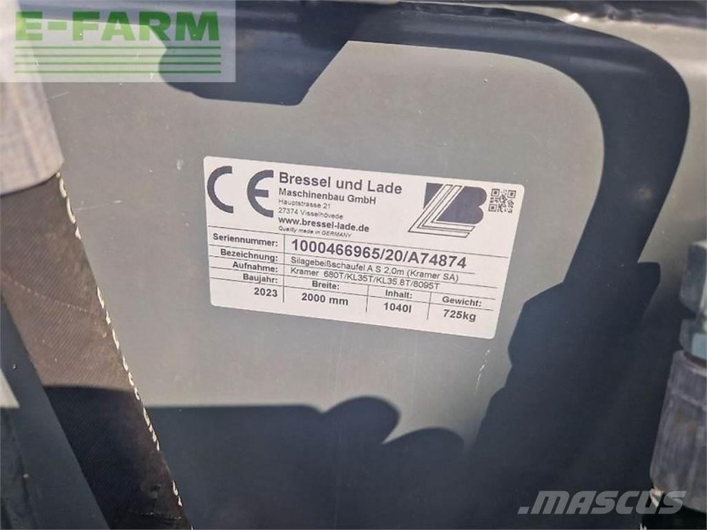 Kramer kl30.8t Manipuladores telescópicos agrícolas