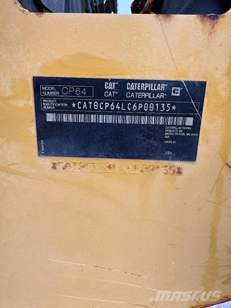 CAT CP 64 Rodillos de un solo tambor