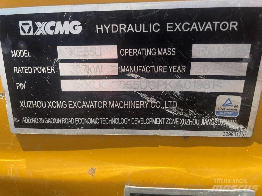 XCMG XE 55 U Mini excavadoras < 7t