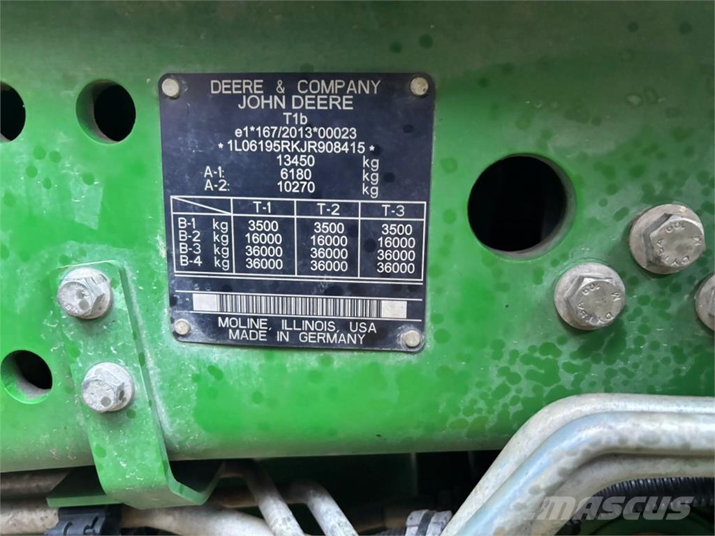 John Deere 6195R Tractores