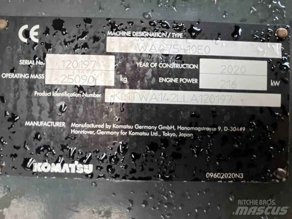 Komatsu WA 475-10 Palas cargadoras