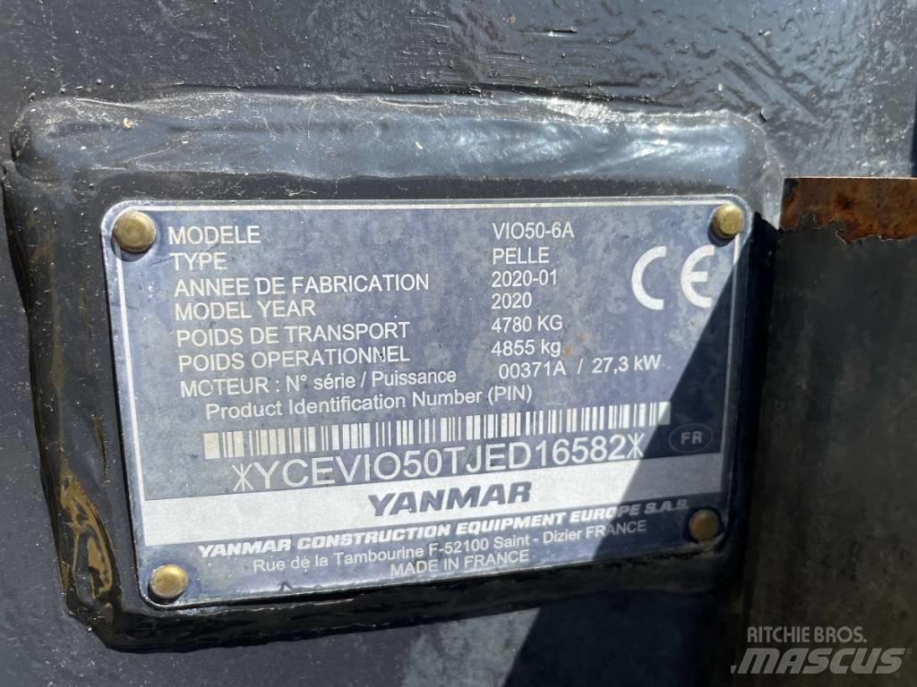 Yanmar Vio 50-6 Mini excavadoras < 7t