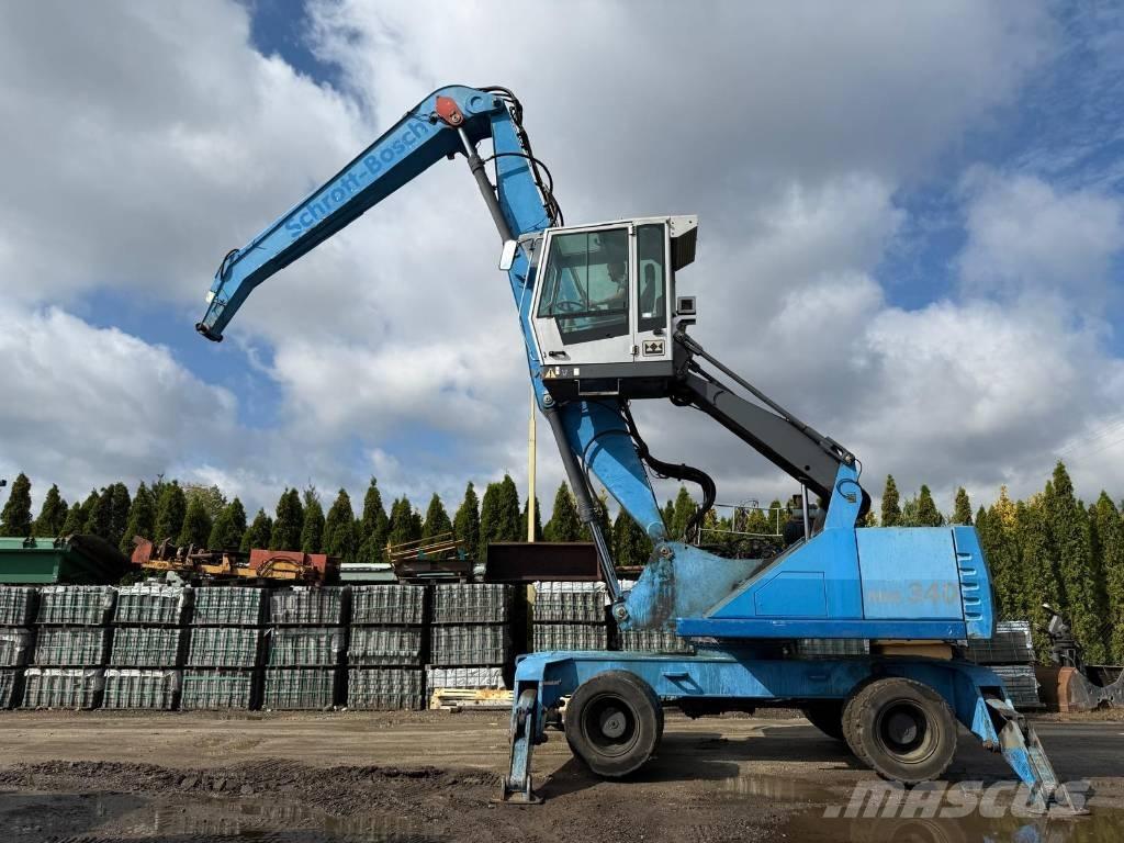 Terex Fuchs MHL 340 Excavadoras de manutención