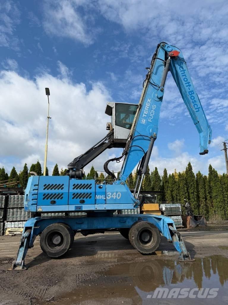 Terex Fuchs MHL 340 Excavadoras de manutención