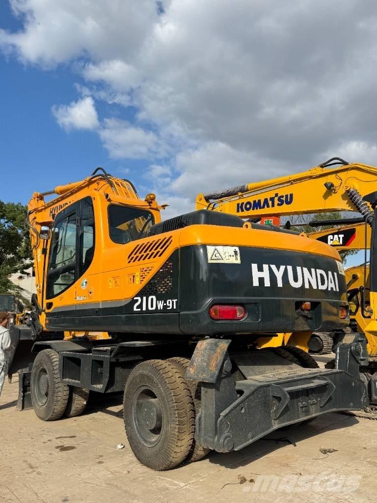 Hyundai 210w Excavadoras de ruedas