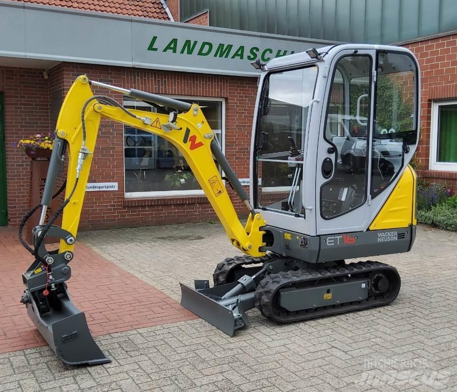 Wacker ET 16 Mini excavadoras < 7t