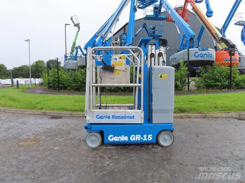 Genie GR 15 Ascensores de personal y montacargas de acceso