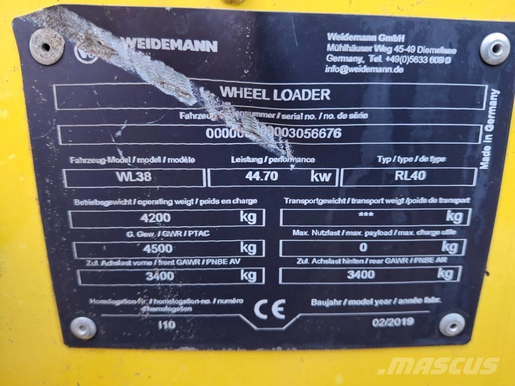Wacker Neuson WL 38 Cargadoras sobre ruedas