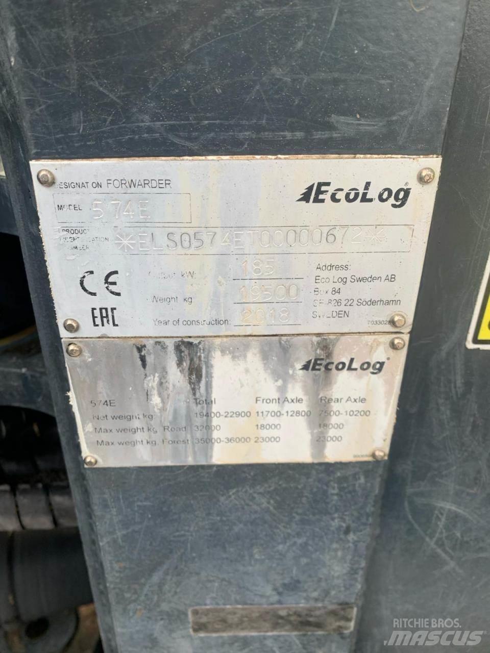 Eco Log 574 E Autocargadoras