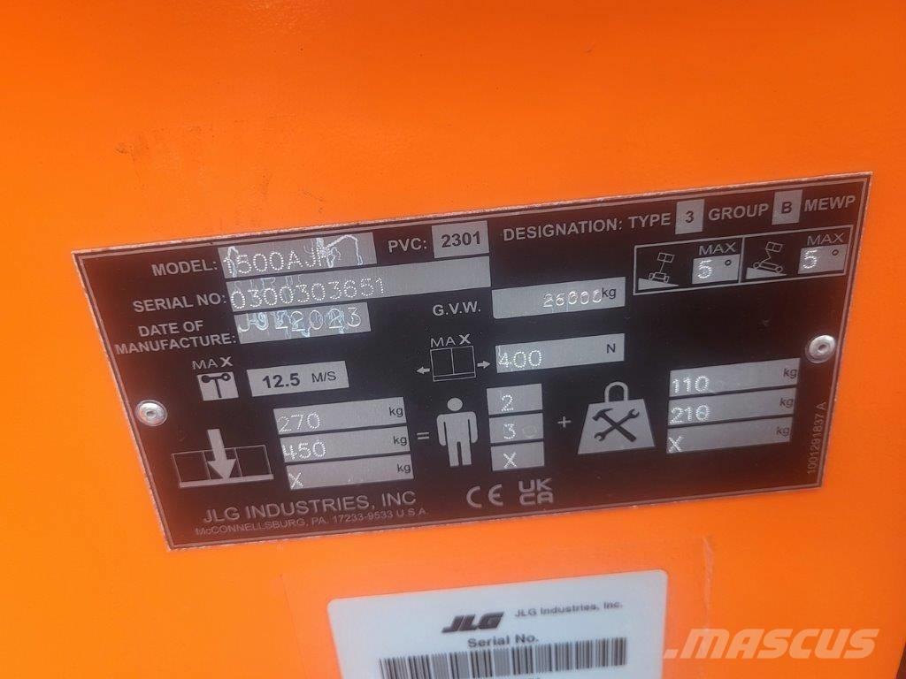 JLG 1500AJP Plataforma de trabajo articulada