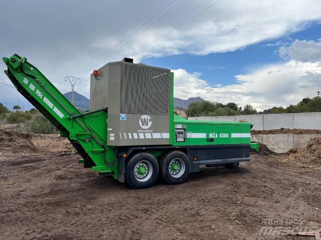 Willibald MZA 4600 Trituradoras de madera