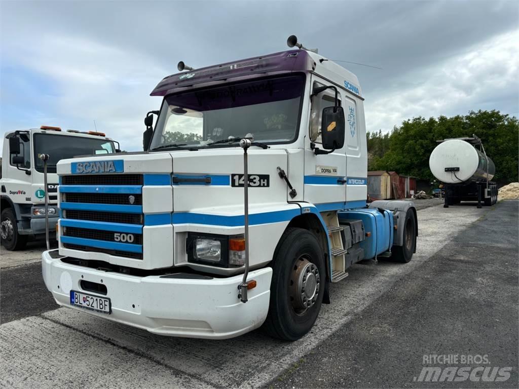Scania T143 HA 500 Cabezas tractoras